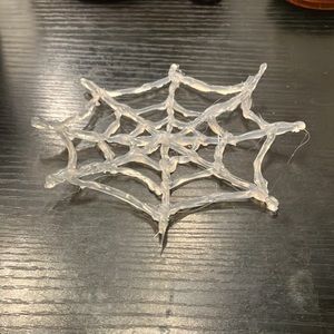 CLEAR SPIDER WEB COASTER